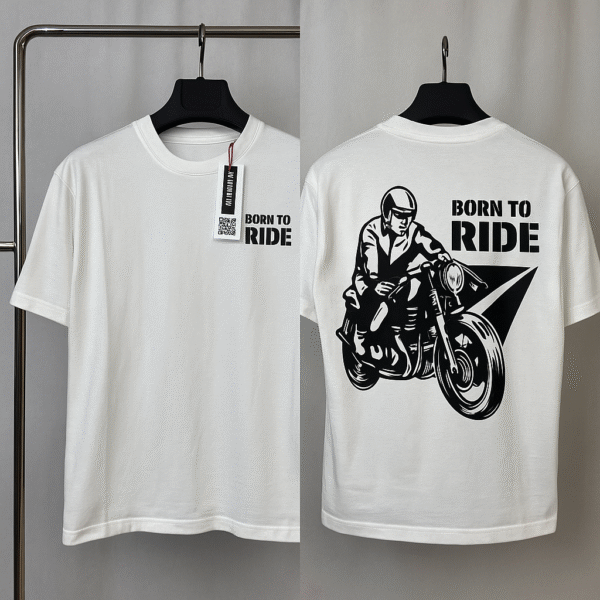 White Born To Ride