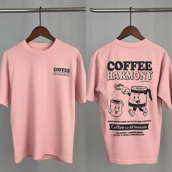 PEACH CCOFFEE HARMONY DROP SOULDER