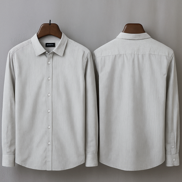ASH & WHITGE STRIP LINE FULL SLEEVE SHIRT