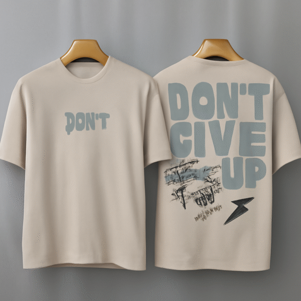 IMPORTED FABRIC EXCLUSIVE OFFWHITE DON'T DROP -SHOULDER